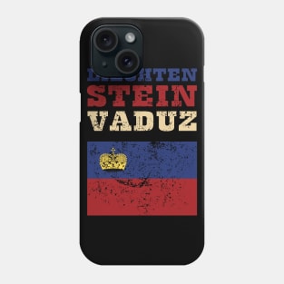 Flag of Liechtenstein Phone Case