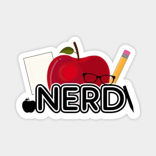 Nerd - Logo Magnet