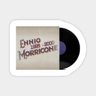 RETRO VINYL ENNIO MORRICONE Magnet