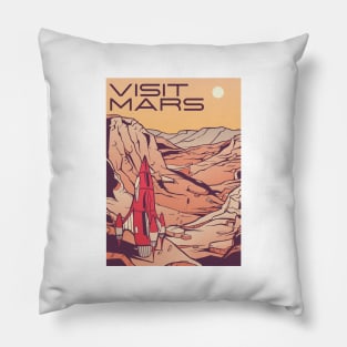 VISIT MARS Pillow