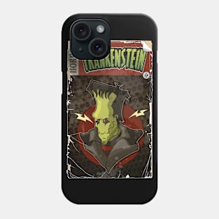 Frankenstein Comci Book Cover Phone Case