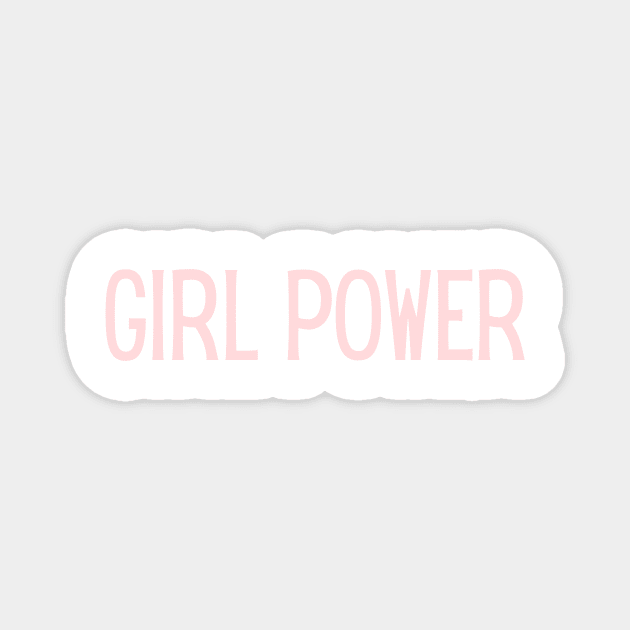 Girl Power - Inspiring Quotes Magnet by BloomingDiaries