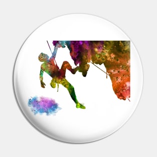 Rock climbing Pin