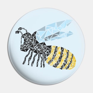 Geometric Bee Pin