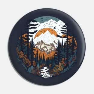 Taiga Oasis Pin