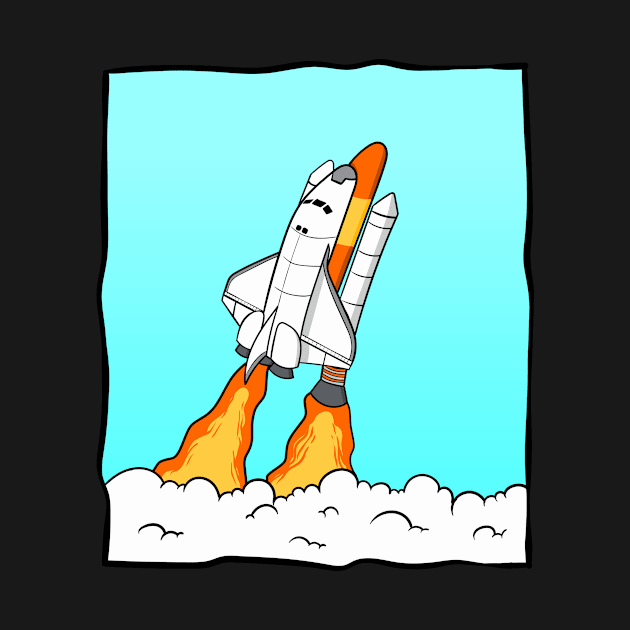 Space Shuttle by Jaya Senantiasa