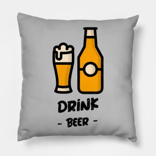 Drink Beer Pillow