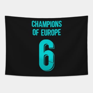 champions of Europe away kit Tapestry