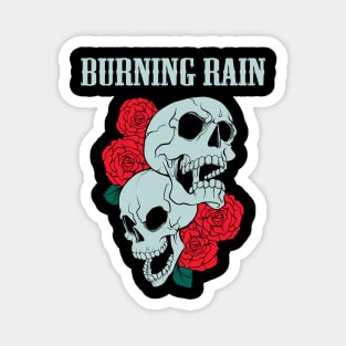 BURNING RAIN BAND Magnet