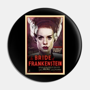 The Bride of Frankenstein Pin