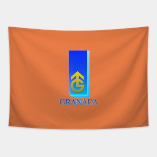 Granada TV Logo Tapestry