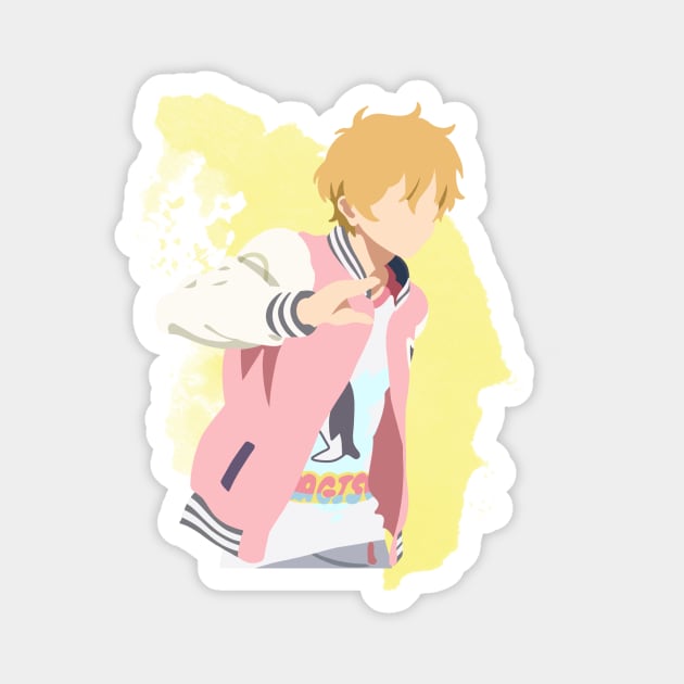 Free! Minimalist (Nagisa) Magnet by DanMcG2018