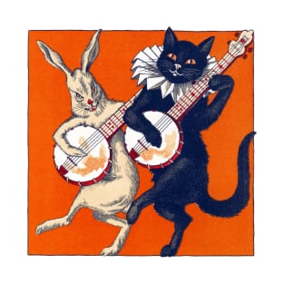 Banjo Bunny, Banjo Cat T-Shirt