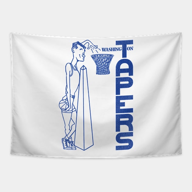 Defunct Washington Tapers Basketball Team Tapestry by Defunctland