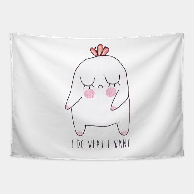 I Do What I Want Tapestry by laurelmae