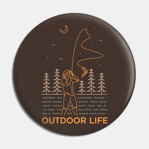 Outdoor Life 1 Pin by VEKTORKITA