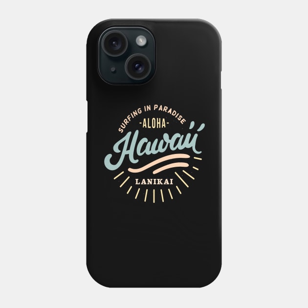 Surfing in paradise T-Shirt Hawaii Aloha Shirt Vintage Phone Case by  El-Aal