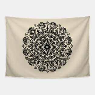 Floral Mandala Tapestry