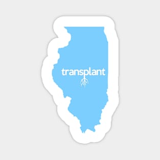 Illinois Transplant IL Blue Magnet