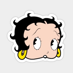 Betty Boop Face Magnet