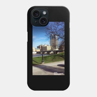 Grand Rapids Skyline Daytime Phone Case