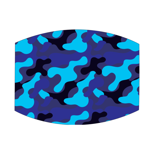 Cool Blue Camo by KindlyHarlot