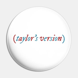 taylor's version holiday color Pin