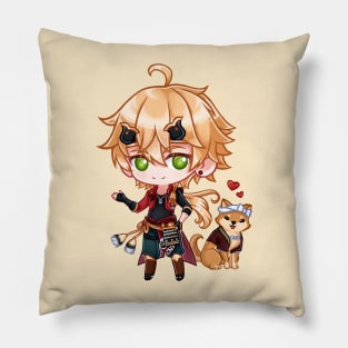 Thoma chibi Pillow