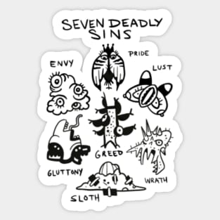 Anime Seven Deadly Sins Nanatsu No Taizai  Sticker for Sale by  Nicholapolitano