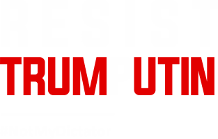 Resist TrumPutin, Anti-Trump Putin Shirt Magnet