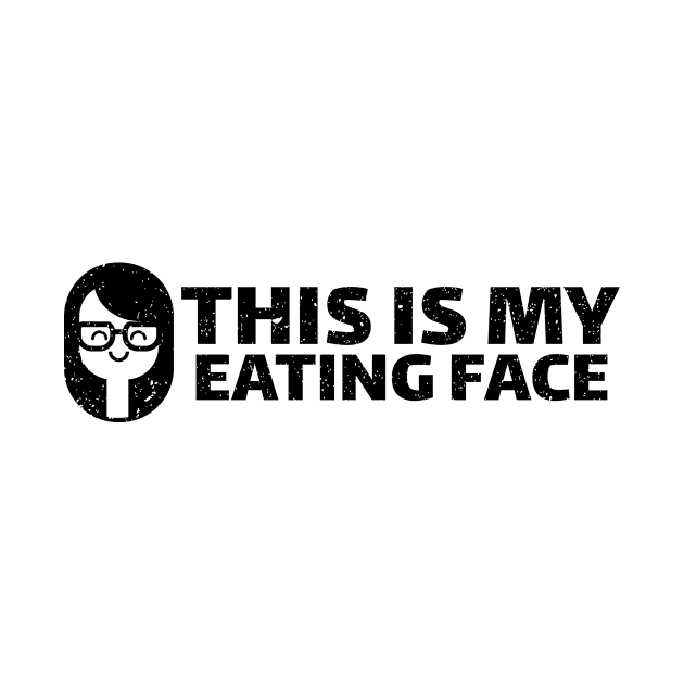 EATING FACE by CANVAZSHOP