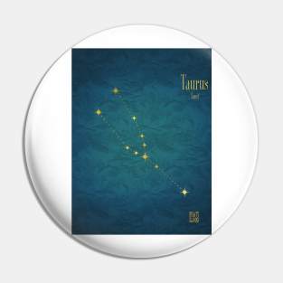 Night Sky Constellations - Taurus Pin