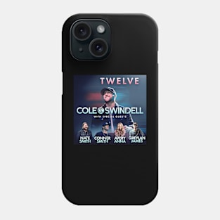 Cole Swindell twelve concert Phone Case