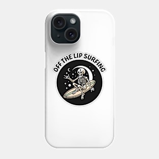 Off The Lip Surfing Phone Case