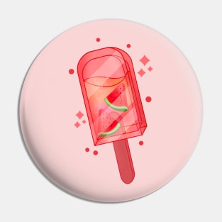 Watermelon Ice Pop Pin