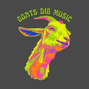 Goats Dig Music T-Shirt