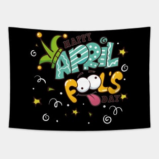 Spreading Smiles & Pranks: The Happy April Fools' Day Tee Tapestry