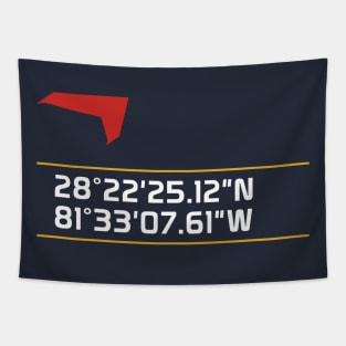 Epcot Soarin' / The Land Coordinates Tapestry