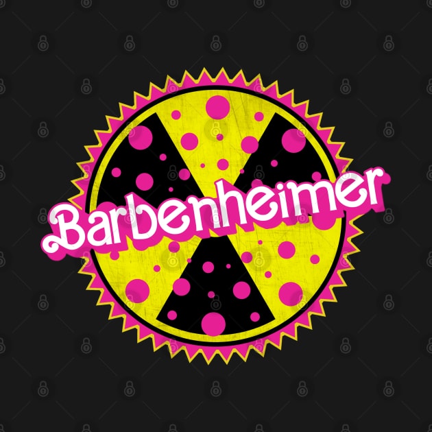 Barbenheimer Going Nuclear Dots by LopGraphiX