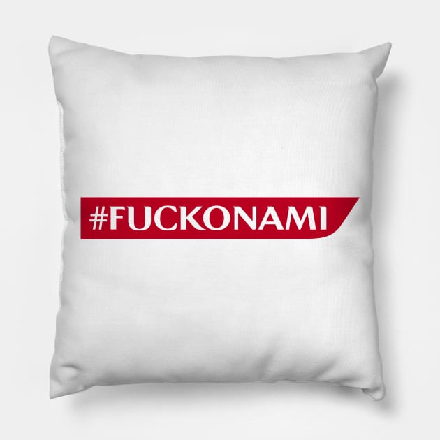 #FucKonami Pillow by MazzEffect7