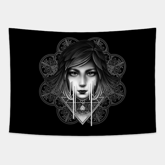 tears witch Tapestry by Winya