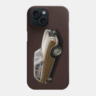 1973 Renault R16 TX in brown Phone Case