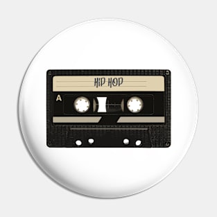 Cassette Tape Hip Hop Pin