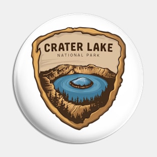 Crater Lake National Park Emblem Pin