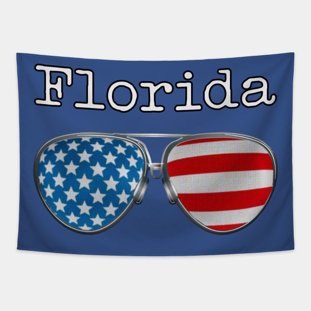 USA PILOT GLASSES FLORIDA Tapestry by SAMELVES