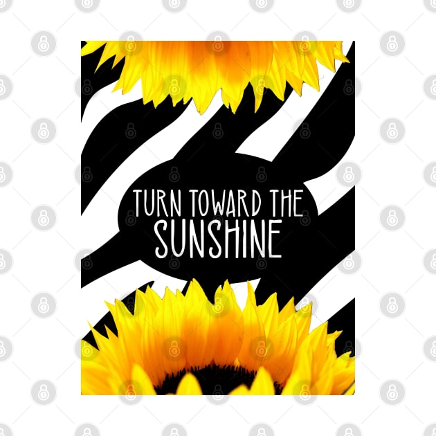 Sunflower turn toward the sunshine by MutchiDesign