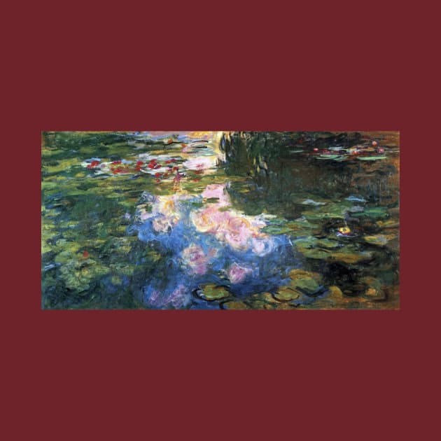 Waterlilies by Claude Monet by MasterpieceCafe