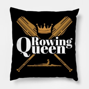 Rowing Queen Rower Pillow
