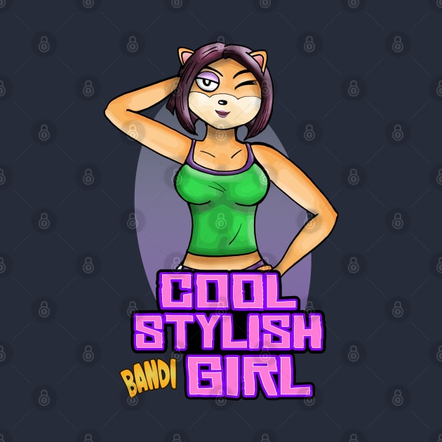 Liz Cool Stylish Bandigirl by WarioPunk