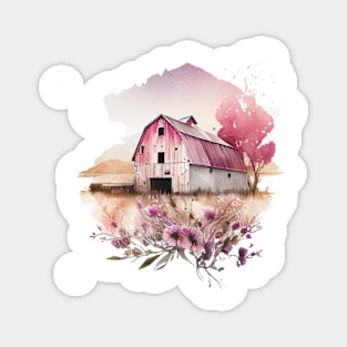 Rustic barn Magnet